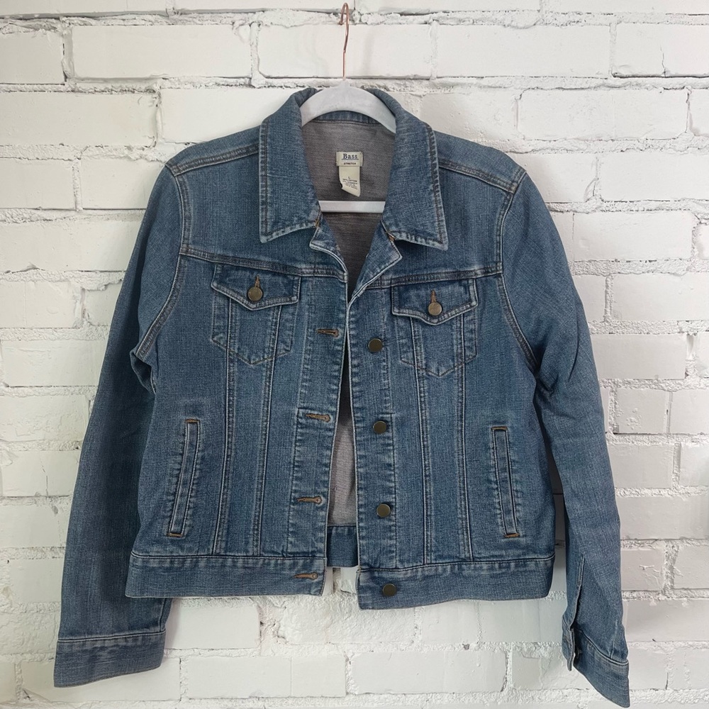 GH Bass Stretch size L Denim Jacket